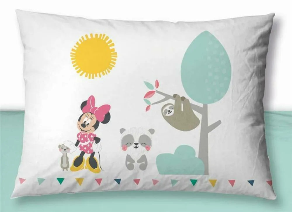 Disney Minnie Maus Baby Bettwäsche Set 100x135 40x60 cm - WS-Trend.de 100x135/140 100% Baumwolle