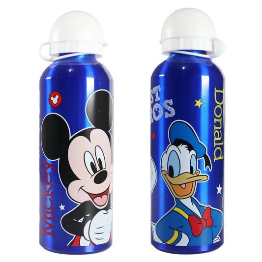 Disney Mickey Maus Donald Duck Aluminium Wasserflasche Trinkflasche Flasche 520 - WS-Trend.de