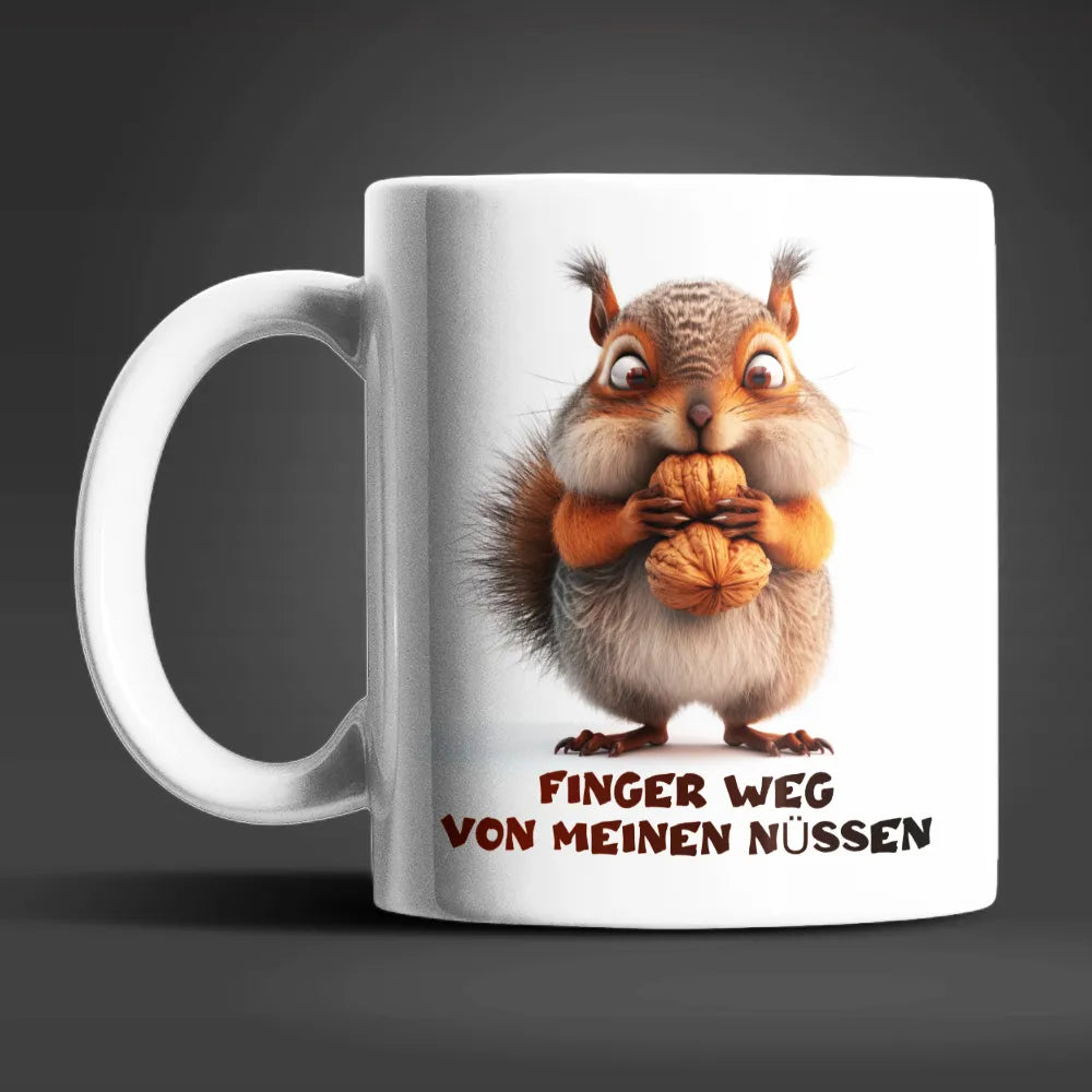 Eichhörnchen witzige lustige Keramik Kaffeetasse Teetasse Tasse Geschenke - WS-Trend.de