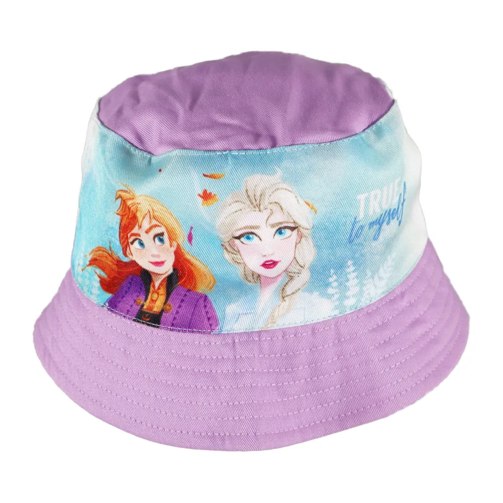 Disney Die Eiskönigin Anna Elsa Olaf Kinder Fischermütze Fischerhut - WS-Trend.de Hut Sommerhut Gr. 52-54