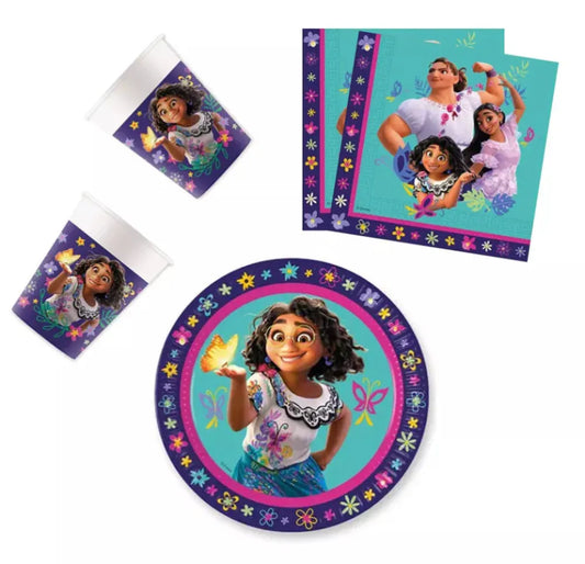 Disney Encanto Kinder Geburtstag Deko Set 36tlg.Partyset - WS-Trend.de Kindergeburtstag