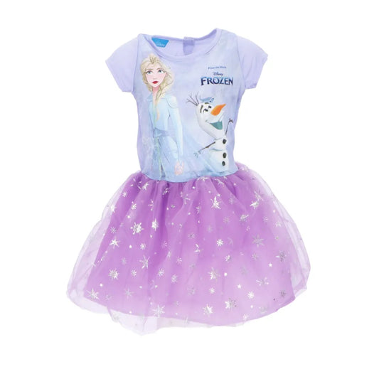 Disney Die Eiskönigin Elsa Kinder Tüllkleid Sommerkleid - WS-Trend.de Kleid 92-128