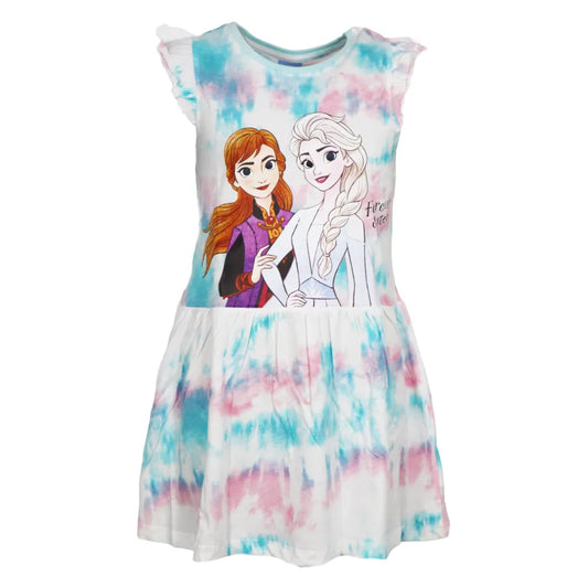 Disney Die Eiskönigin Elsa Anna Kinder Kleid Sommerkleid - WS-Trend.de Baumwolle