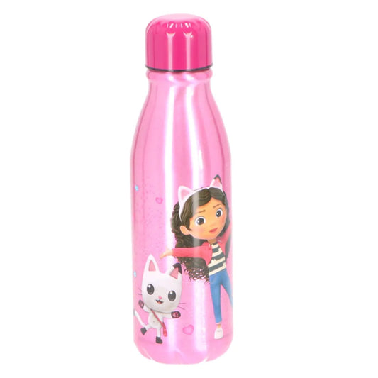 Gabbys Dollhouse Kinder Mädchen ALU Wasserflasche Trinkflasche Flasche 600 ml - WS-Trend.de