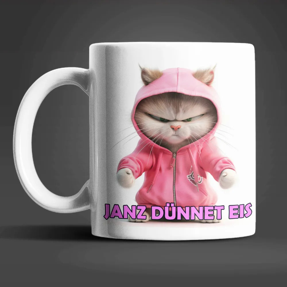 Katze Angry Cat Janz Dünnet Eis Keramik Kaffeetasse Teetasse Tasse Geschenke - WS-Trend.de