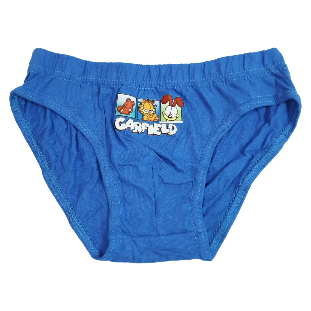 Garfield 3er Pack Slips Kinder Jungen Unterwäsche Unterhosen - WS-Trend.de 100% Baumwolle