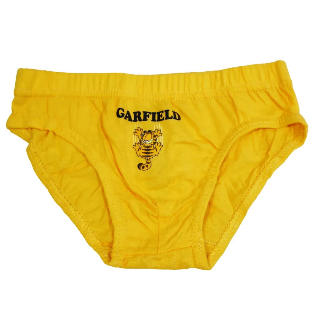 Garfield 3er Pack Slips Kinder Jungen Unterwäsche Unterhosen - WS-Trend.de 100% Baumwolle