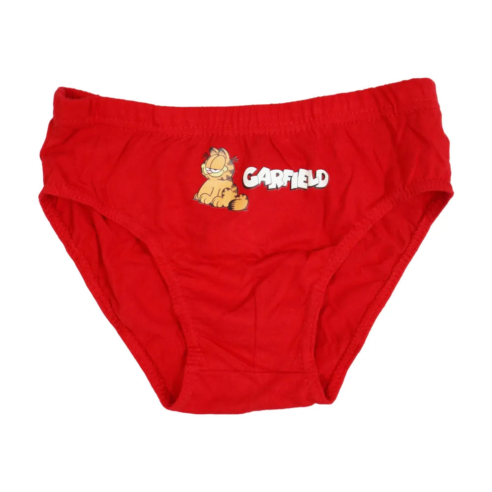 Garfield 3er Pack Slips Kinder Jungen Unterwäsche Unterhosen - WS-Trend.de 100% Baumwolle