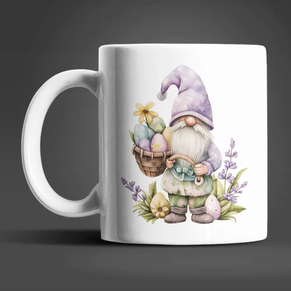 Gnom Ostern Ostereier Keramik Kaffeetasse Teetasse Tasse Geschenkidee - WS-Trend.de