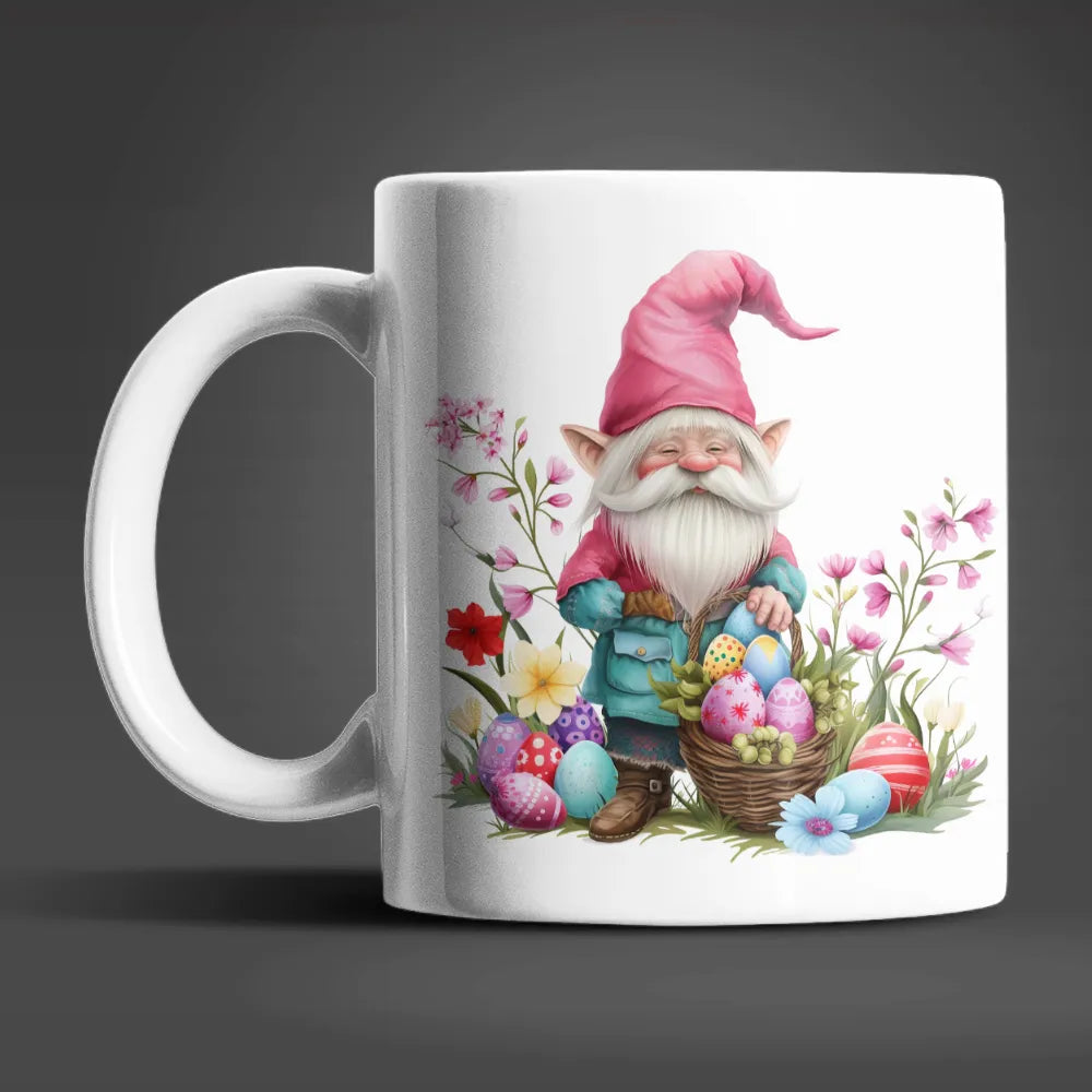 Gnom Ostern Ostereier Keramik Kaffeetasse Teetasse Tasse Geschenkidee - WS-Trend.de