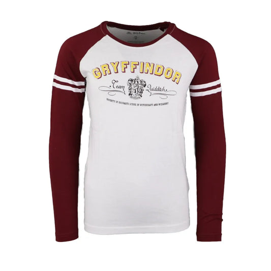 Harry Potter Gryffindor Kinder langarm T-Shirt - WS-Trend.de Shirt 134 - 164 Baumwolle