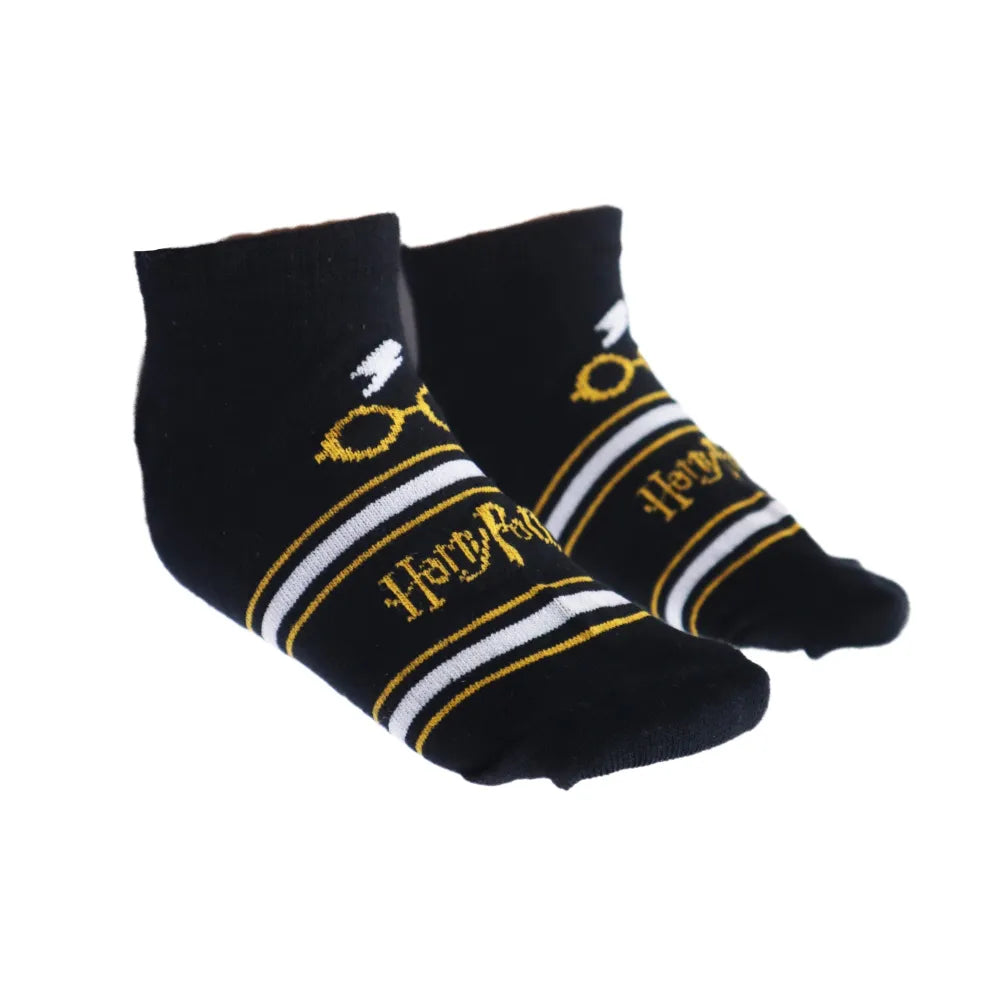 Harry Potter Hogwarts kurze Sneaker Kinder Socken 2er Pack - WS-Trend.de 27 - 38 Unisex