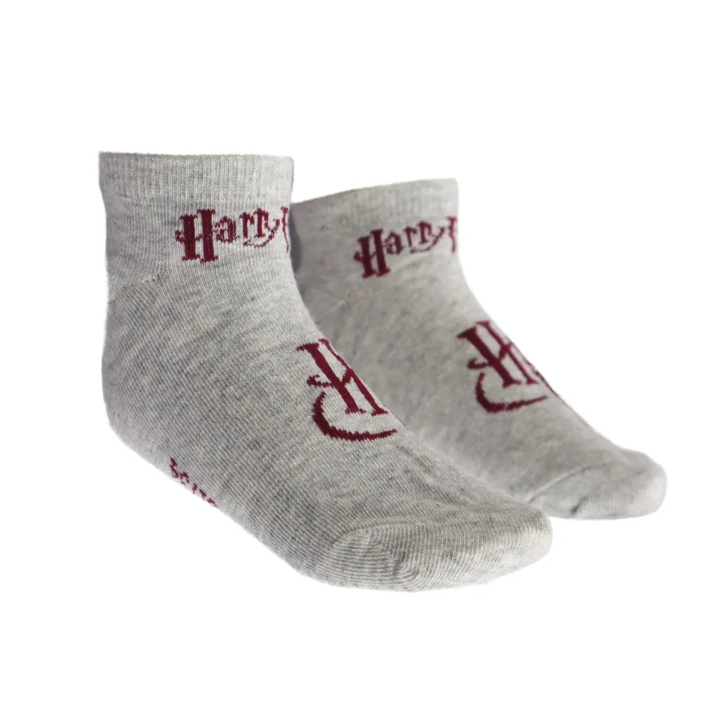 Harry Potter Hogwarts kurze Sneaker Kinder Socken 2er Pack - WS-Trend.de 27 - 38 Unisex