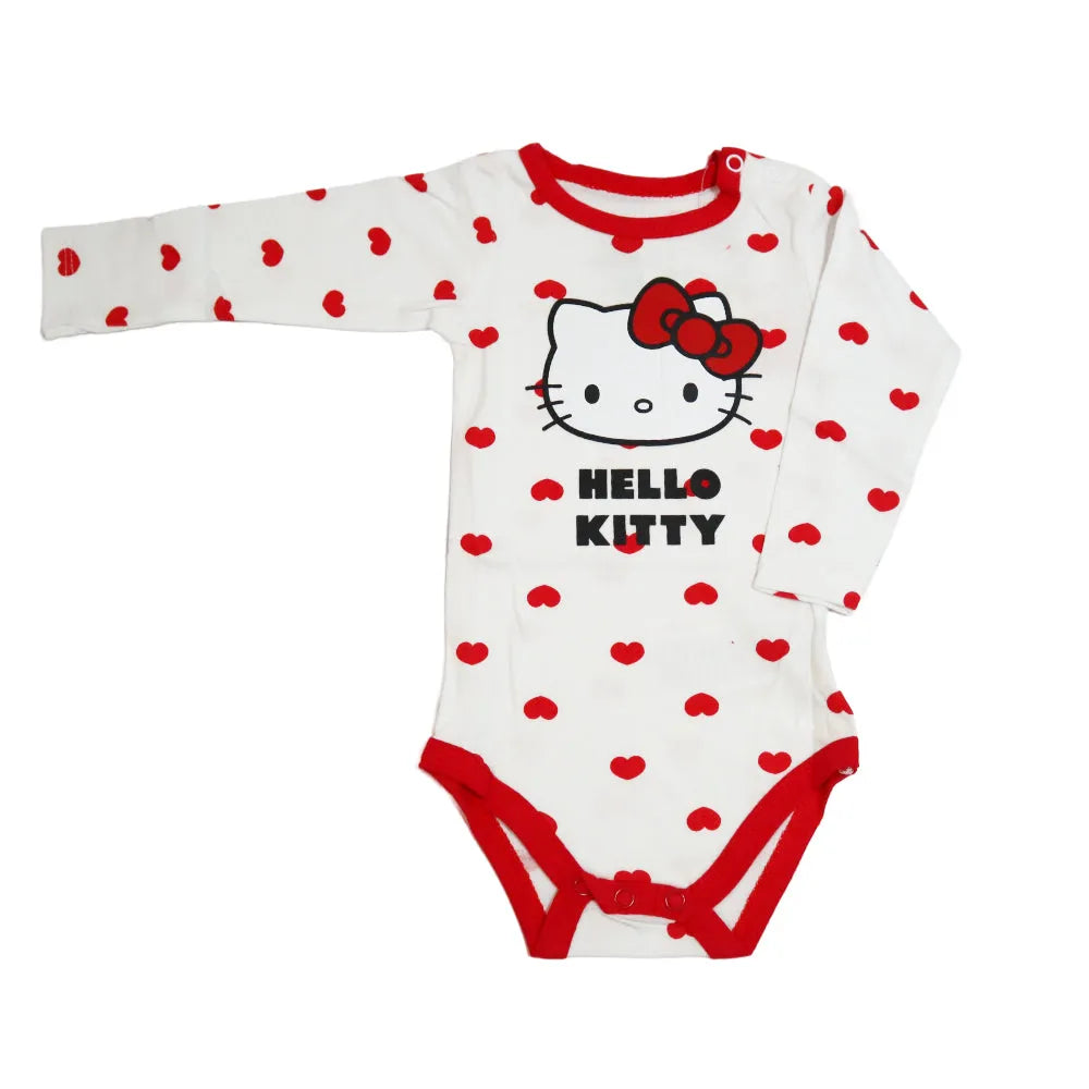 Hello Kitty Baby Kleinkind Body Strampler Einteiler - WS-Trend.de Gr. 62 - 92 Baumwolle