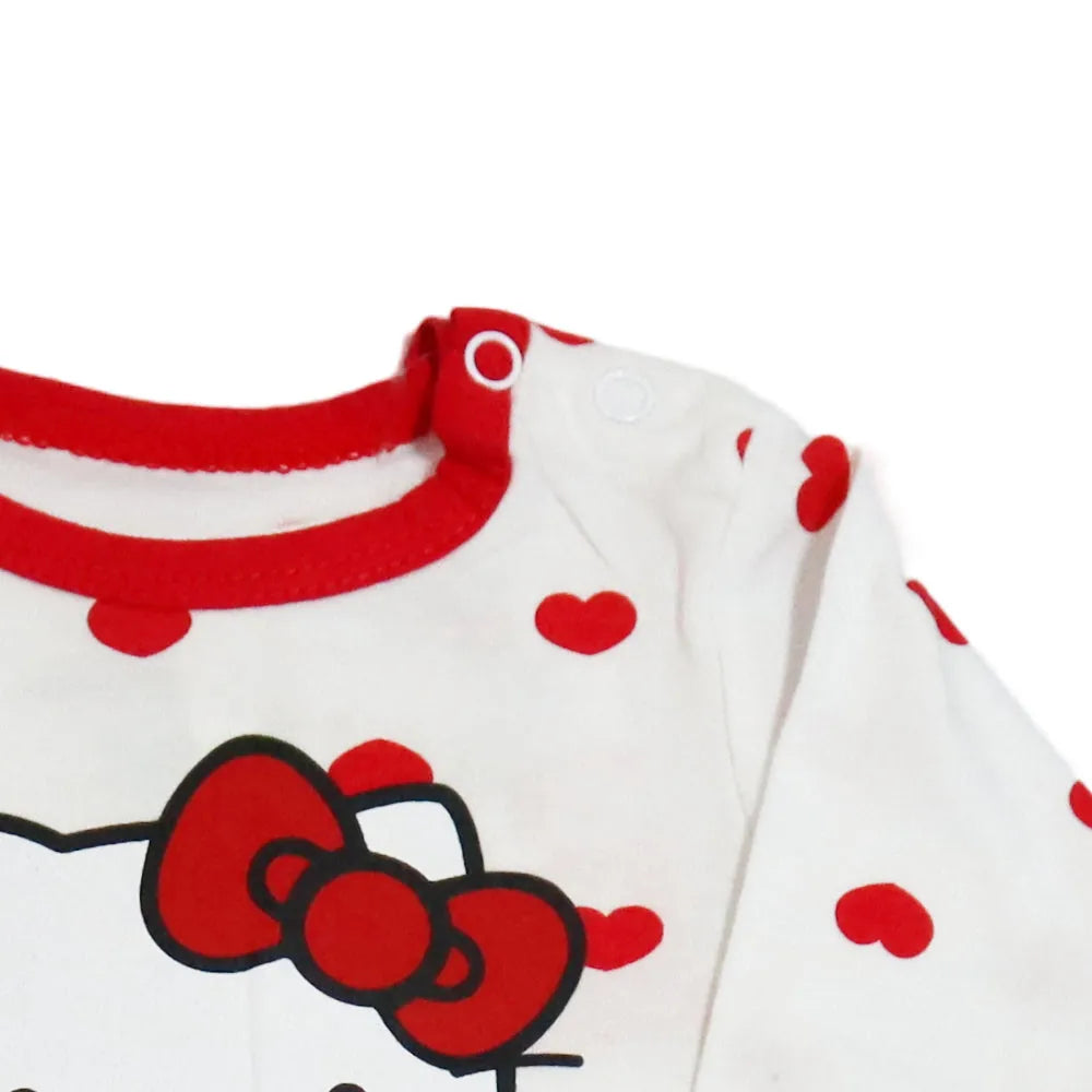 Hello Kitty Baby Kleinkind Body Strampler Einteiler - WS-Trend.de Gr. 62 - 92 Baumwolle