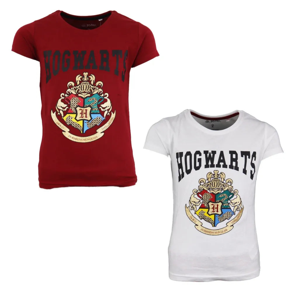 Harry Potter Hogwarts Kinder kurzarm T-Shirt - WS-Trend.de Mädchen Shirt Oberteil