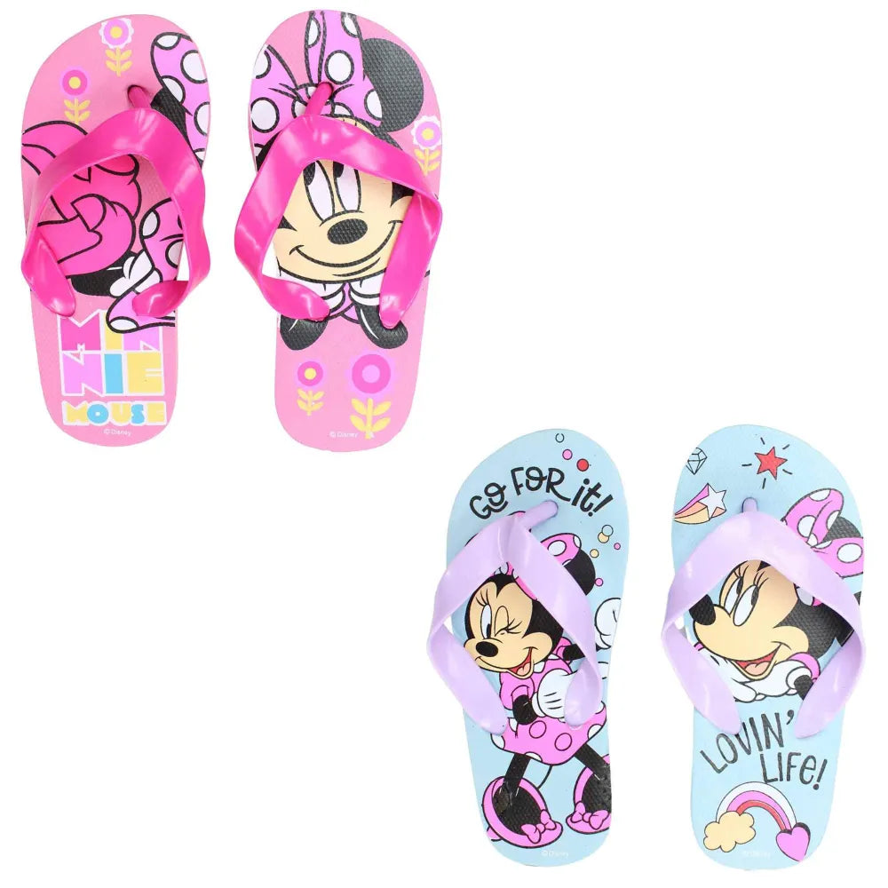 Disney Minnie Maus Kinder Flip Flops Latschen Zehentrenner - WS-Trend.de 25-32