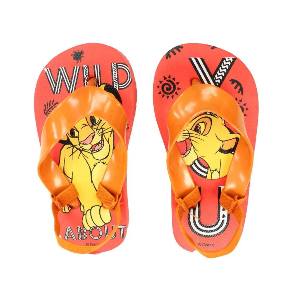 Disney König der Löwen Simba Kinder Baby Flip Flops mit Halteriemchen - WS-Trend.de Gr. 20-25