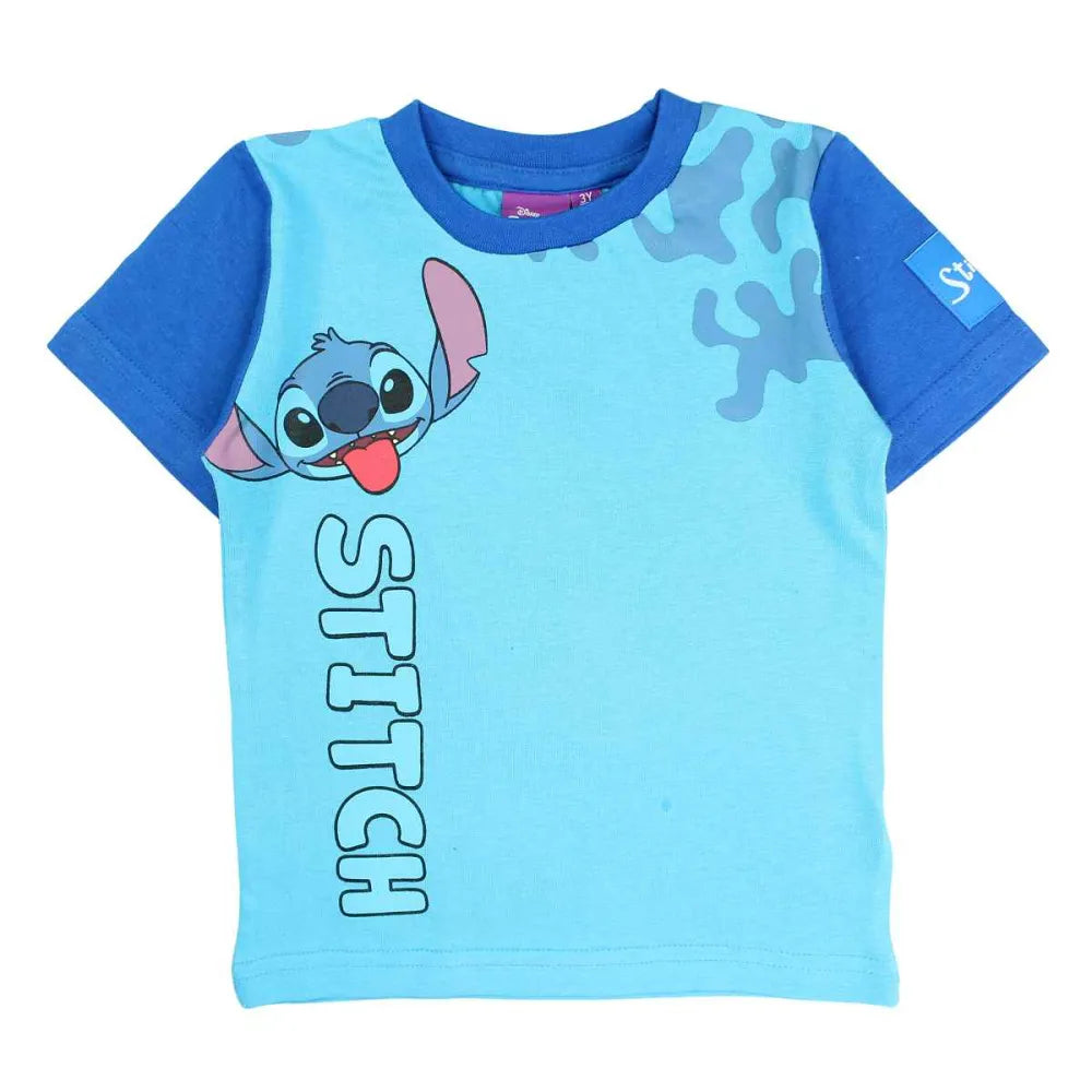 Disney Stitch T-Shirt Kurzarm Kinder Jungen Shirt - WS-Trend.de 98-128 100% Baumwolle