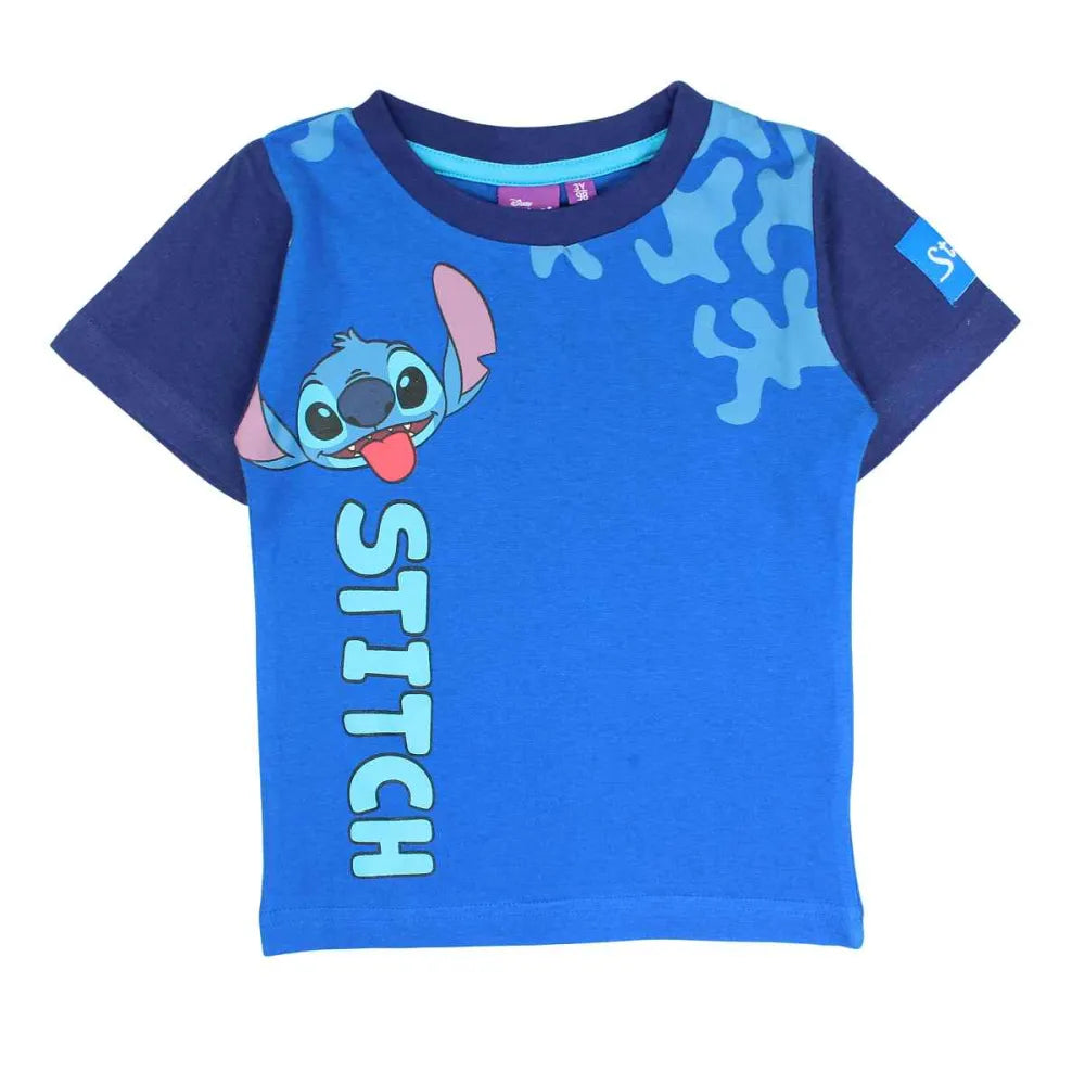 Disney Stitch T-Shirt Kurzarm Kinder Jungen Shirt - WS-Trend.de 98-128 100% Baumwolle