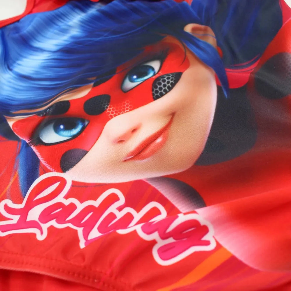 Miraculous Ladybug Kinder Mädchen Badeanzug Bademode - WS-Trend.de Gr. 98 bis 128