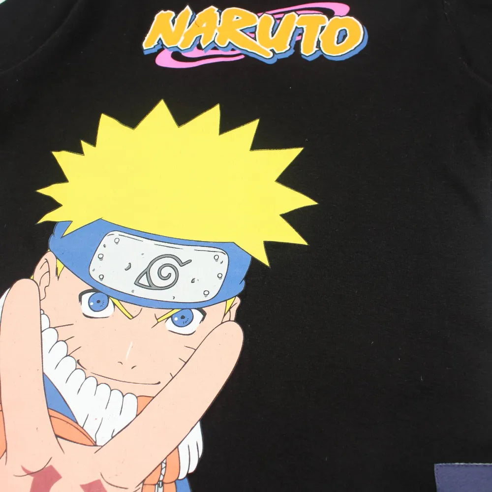 Anime Naruto Shippuden Kinder Jungen kurzarm Shirt T-Shirt - WS-Trend.de Gr. 116-152 Baumwolle