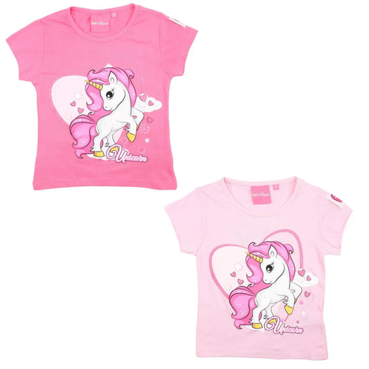 Sweet Einhorn Unicorn Mädchen Kinder T-Shirt - WS-Trend.de Top Tops 98-128 Baumwolle