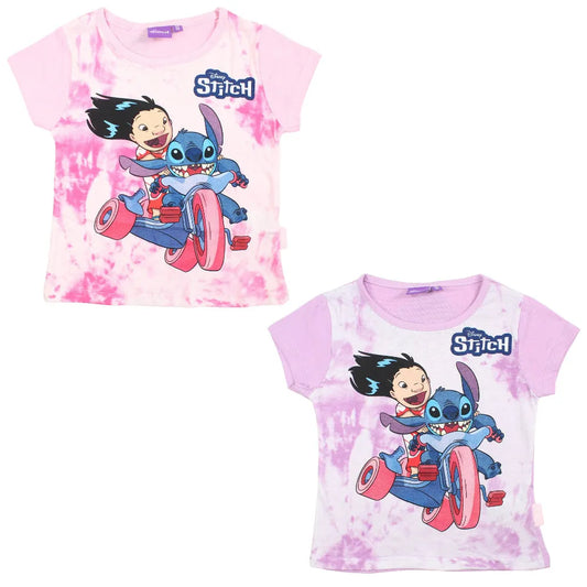 Disney Lilo und Stitch Kinder kurzarm T-Shirt Shirt - WS-Trend.de Gr. 92-128 100% Baumwolle