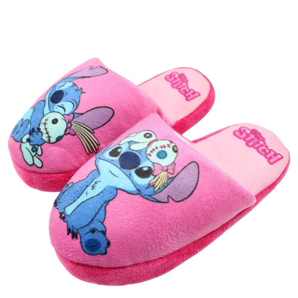 Disney Stitch Kinder Mädchen Hausschuhe Slipper Schlüpfschuhe Pantoffeln - WS-Trend.de