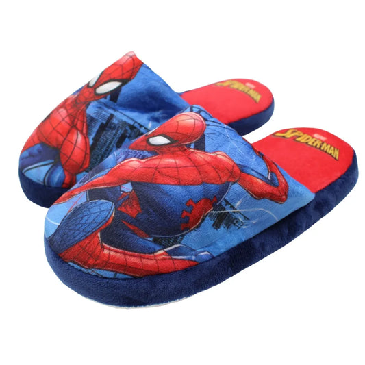 Marvel Spiderman Kinder Jungen Hausschuhe Slipper Schlüpfschuhe Pantoffeln - WS-Trend.de 28 - 34