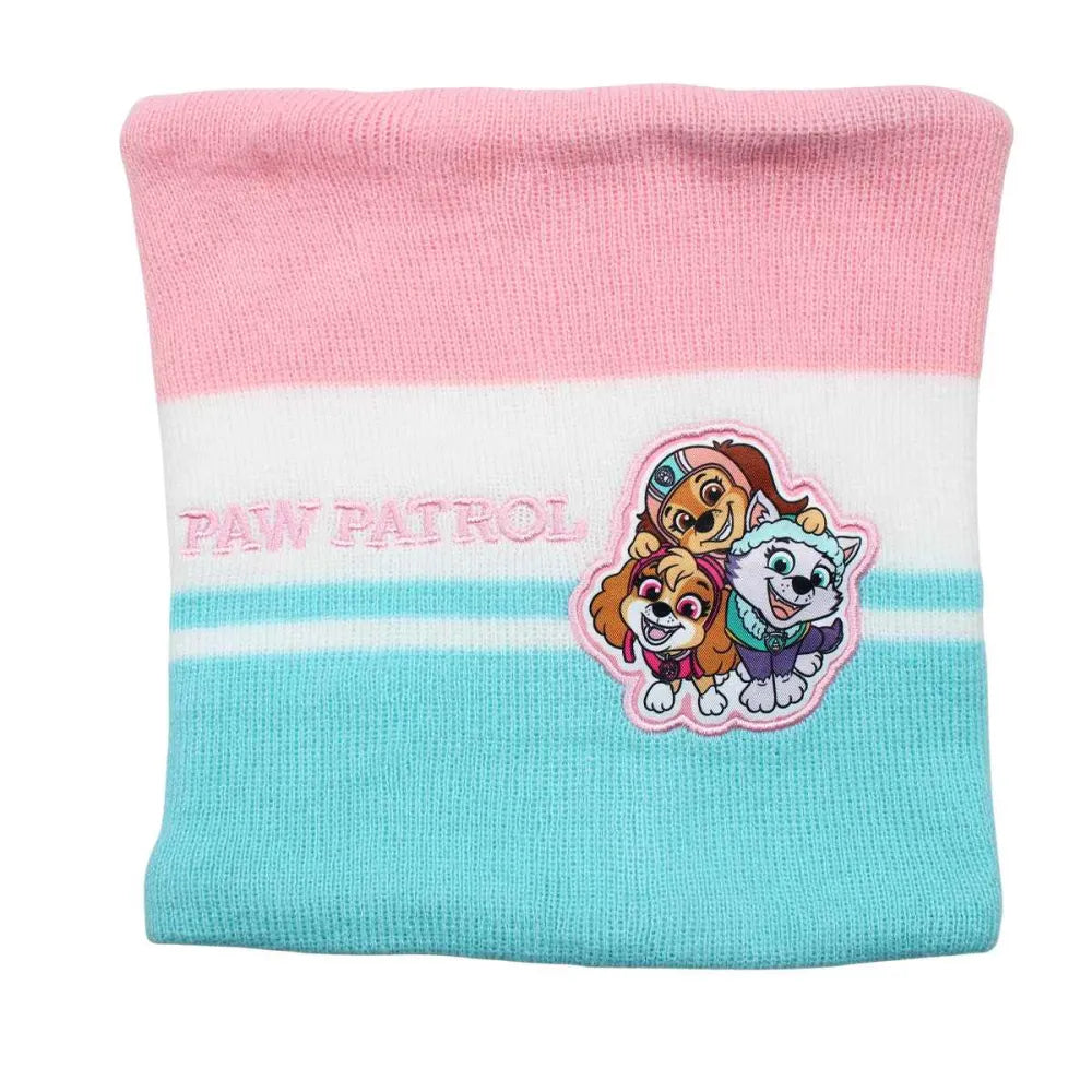 Paw Patrol Skye Liberty Kinder 3tlg Set Winter Mütze plus Handschuhe Snood Gr.54 - WS-Trend.de