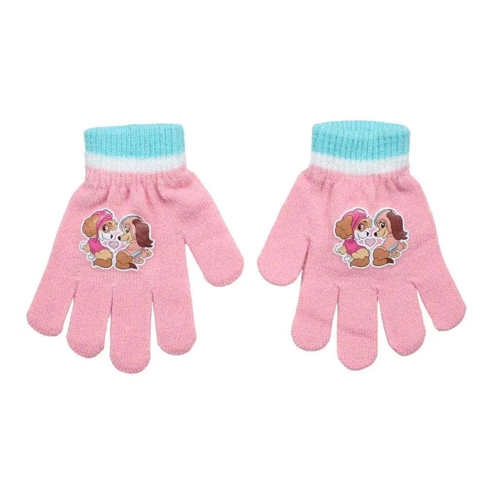 Paw Patrol Skye Liberty Kinder 3tlg Set Winter Mütze plus Handschuhe Snood Gr.54 - WS-Trend.de