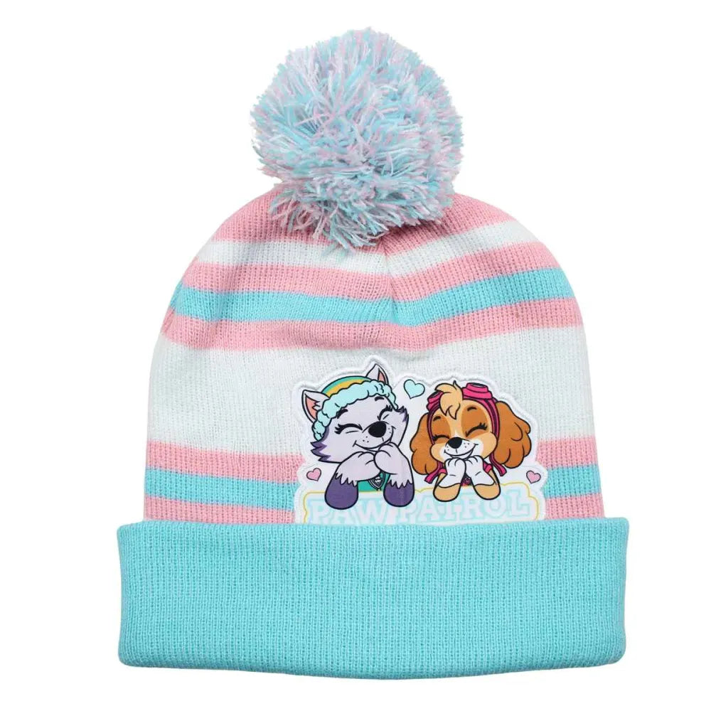 Paw Patrol Skye Liberty Kinder 3tlg Set Winter Mütze plus Handschuhe Snood Gr.54 - WS-Trend.de