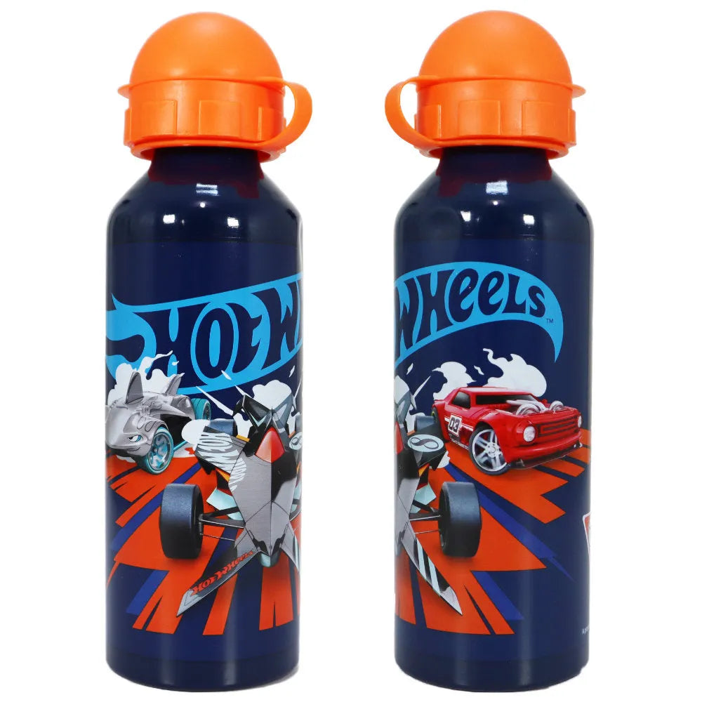 Hot Wheels Alu Wasserflasche Trinkflasche Flasche 500 ml - WS-Trend.de