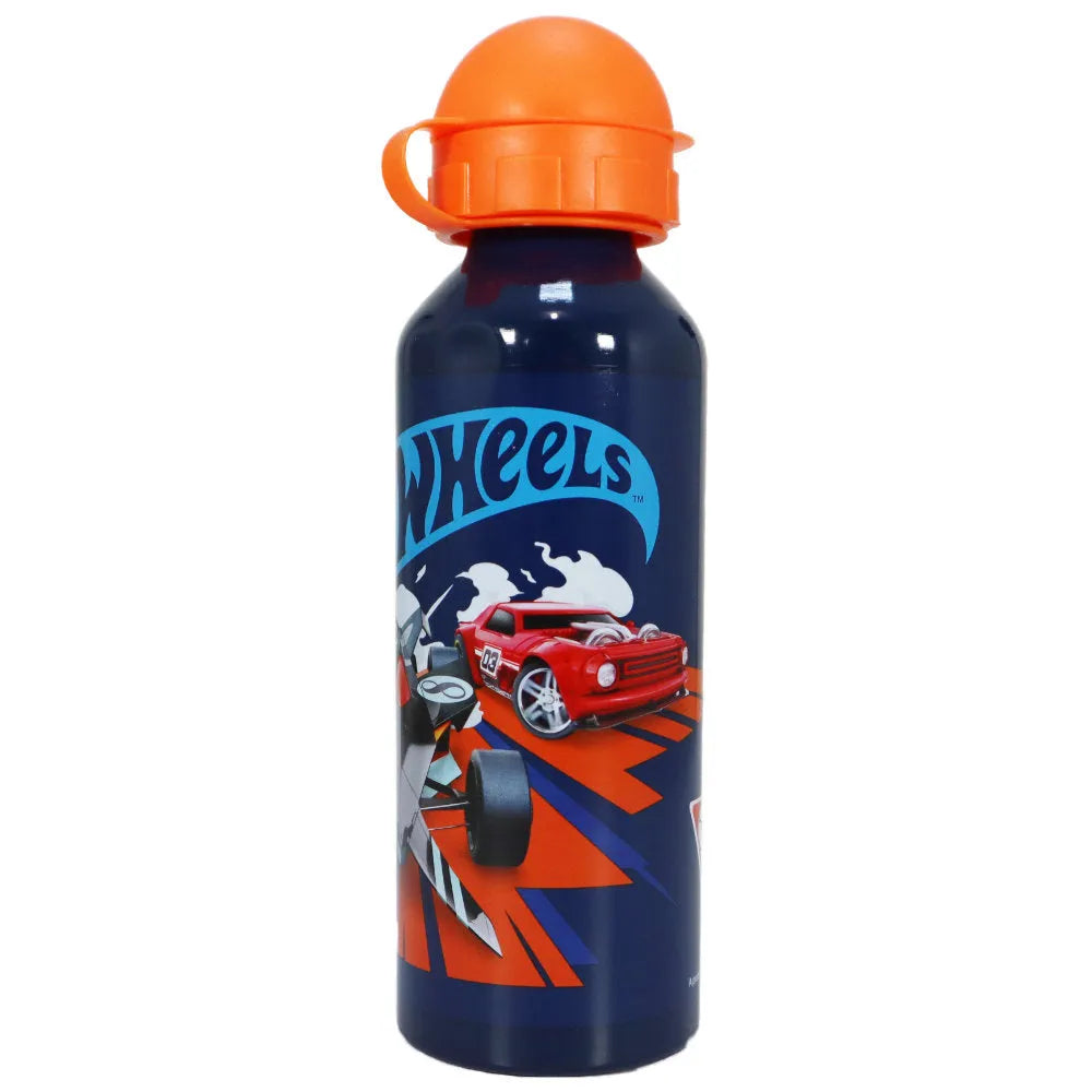 Hot Wheels Alu Wasserflasche Trinkflasche Flasche 500 ml - WS-Trend.de