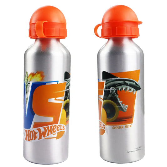 Hot Wheels Alu Wasserflasche Trinkflasche Flasche 500 ml - WS-Trend.de