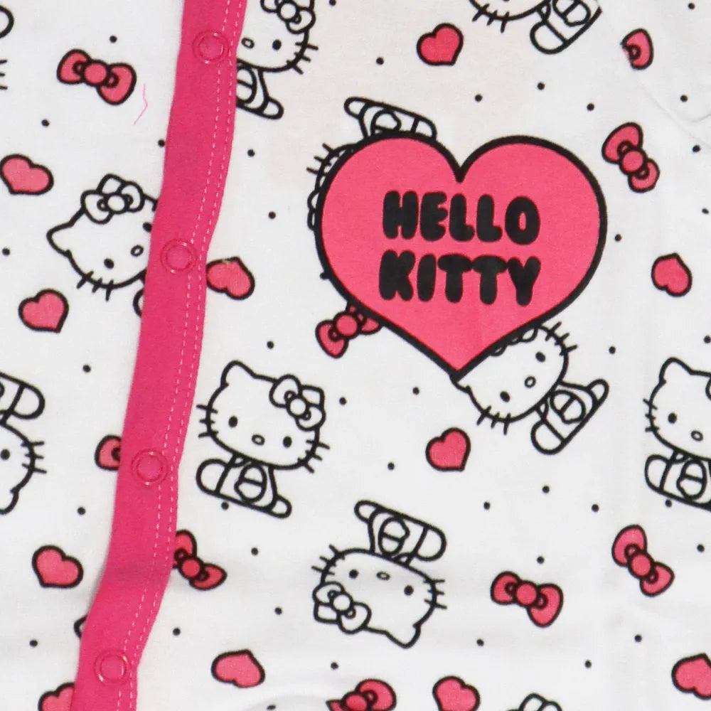 Hello Kitty Baby Kleinkind Body Strampler Einteiler - WS-Trend.de Gr. 62 - 92 Baumwolle