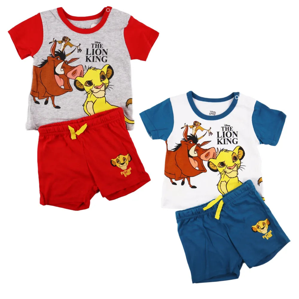 Disney König der Löwen Simba Baby Jungen Set T-Shirt plus Shorts - WS-Trend.de Kinder Sommerset