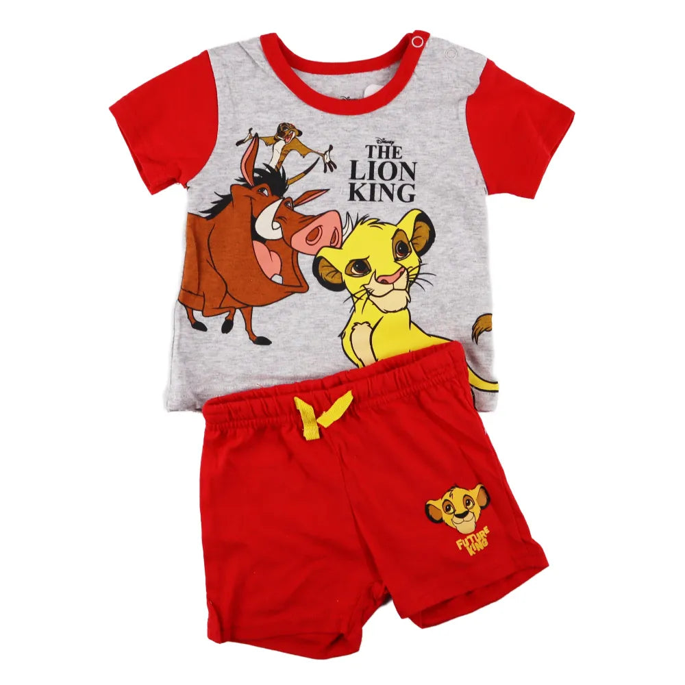 Disney König der Löwen Simba Baby Jungen Set T-Shirt plus Shorts - WS-Trend.de Kinder Sommerset