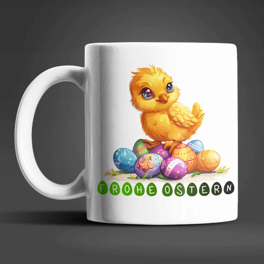 Ostern Küken Ostereier Keramik Kaffeetasse Teetasse Tasse Geschenke - WS-Trend.de