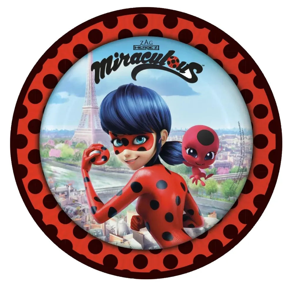 Miraculous Ladybug Partyset Deko Set 36tlg. - WS-Trend.de Geburtstag 36tlg.Geschirr