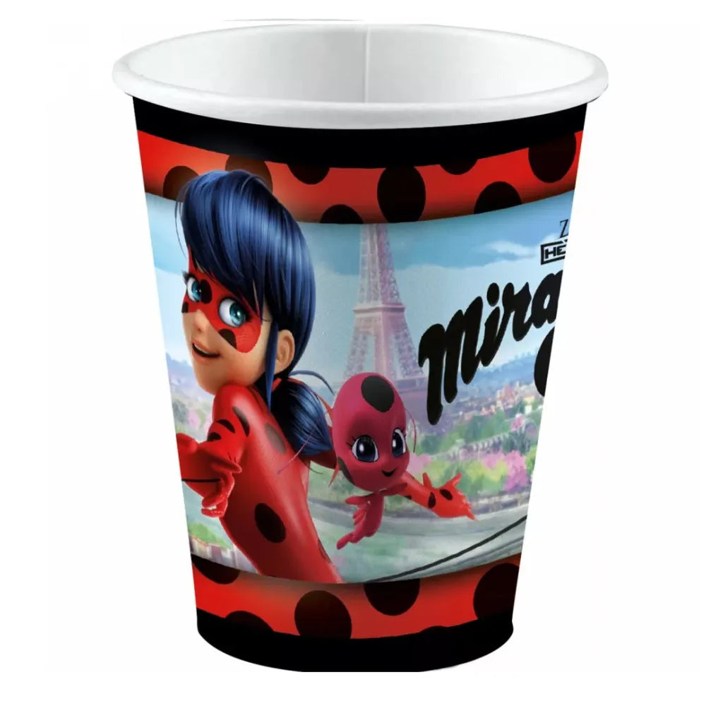 Miraculous Ladybug Partyset Deko Set 36tlg. - WS-Trend.de Geburtstag 36tlg.Geschirr