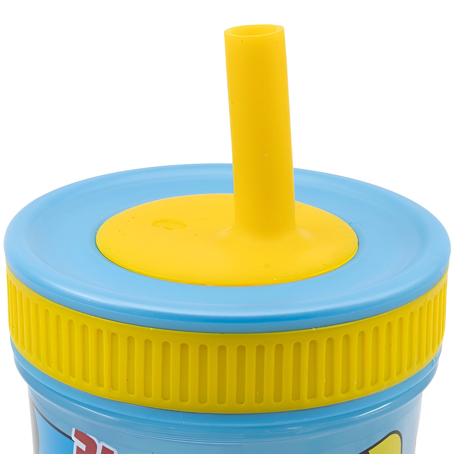 Disney Mickey Maus Kinder Trinkbecher Becher integriertem Halm 465 ml