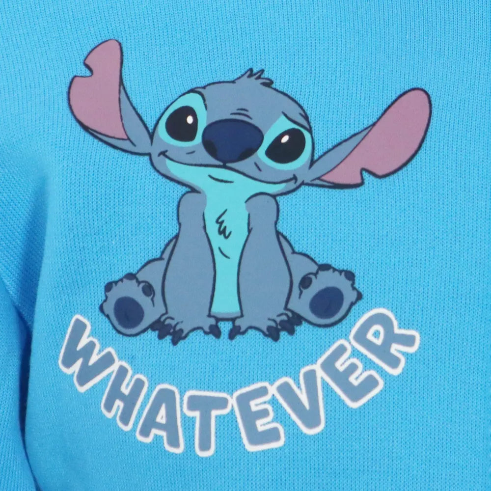 Disney Stitch Kinder Fleece Joggingset Sporthose Hose Sweater Jacke - WS-Trend.de 92-128