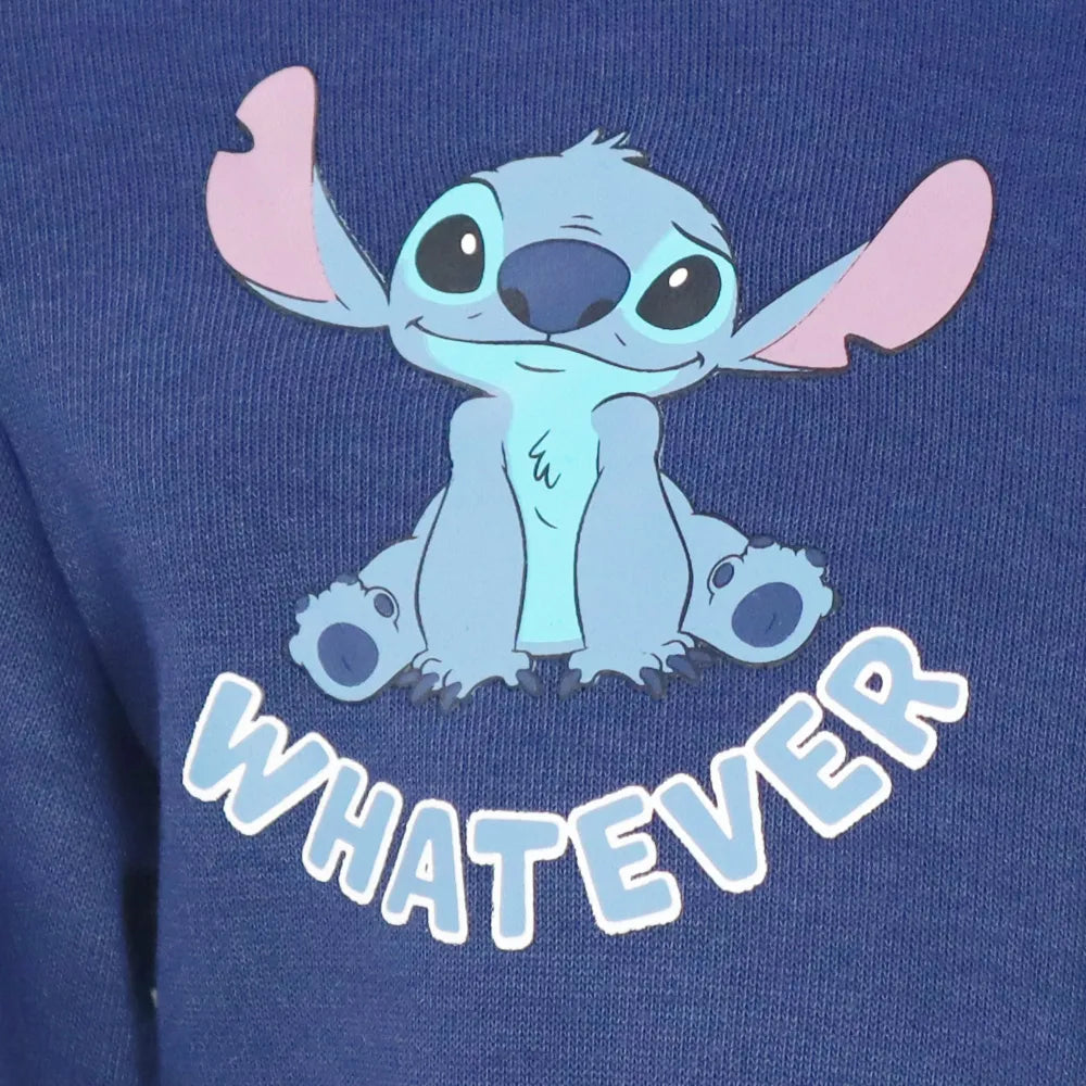 Disney Stitch Kinder Fleece Joggingset Sporthose Hose Sweater Jacke - WS-Trend.de 92-128