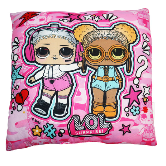 LOL Surprise Kinder Kissen Dekokissen Cushion 35x35x6 cm