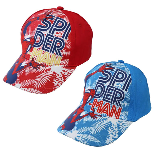 Marvel Spiderman - Kinder Baseball Kappe Basecap - WS-Trend.de Mütze Hut Jungen 52 54