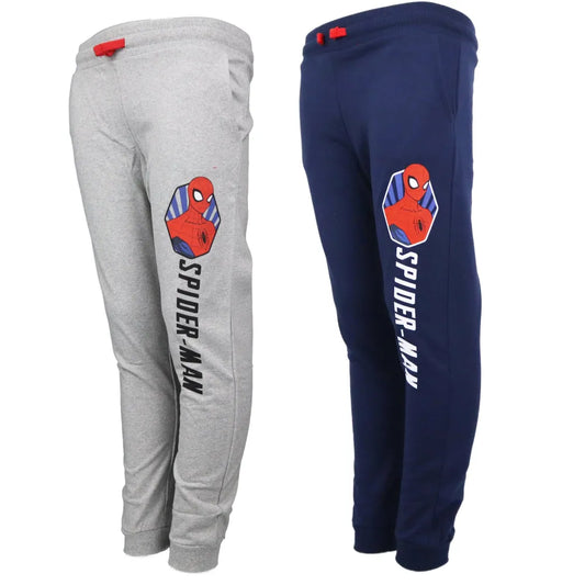 Marvel Spiderman Kinder Jogginghose - WS-Trend.de Jungen Sporthose Hose 104-134 Blau Grau