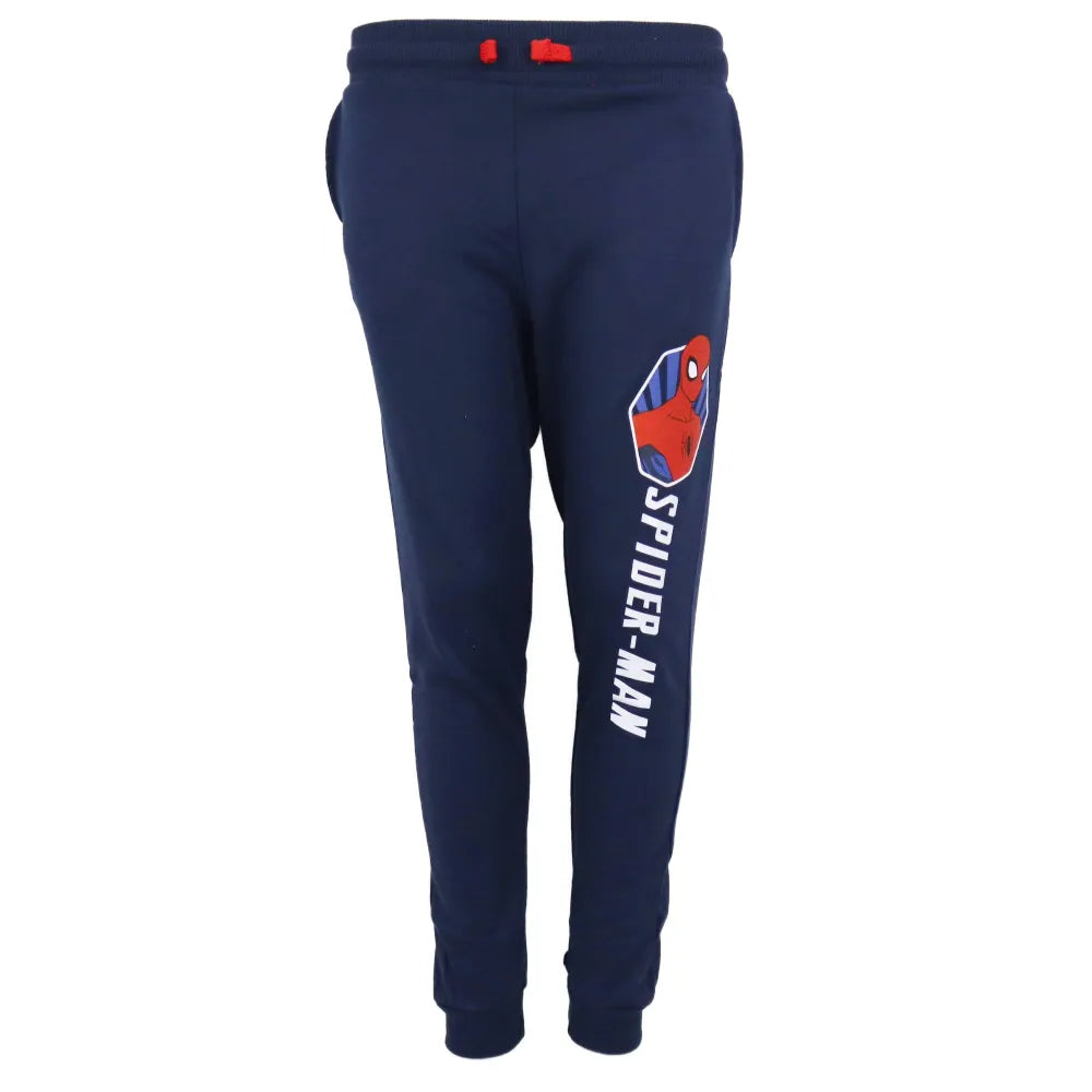 Marvel Spiderman Kinder Jogginghose - WS-Trend.de Jungen Sporthose Hose 104-134 Blau Grau