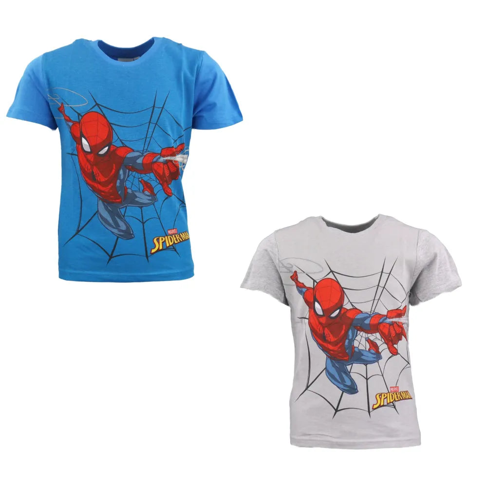 Marvel Spiderman Kinder Jungen T-Shirt - WS-Trend.de Kurzarm Shirt 98 bis 128 Baumwolle